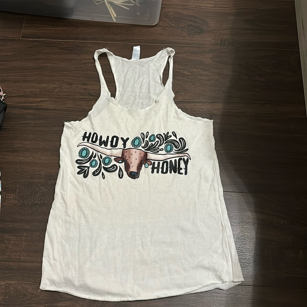Western tank top